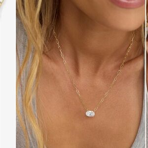 Melinda Maria Baby Gorgeous Hello Necklace - Gold